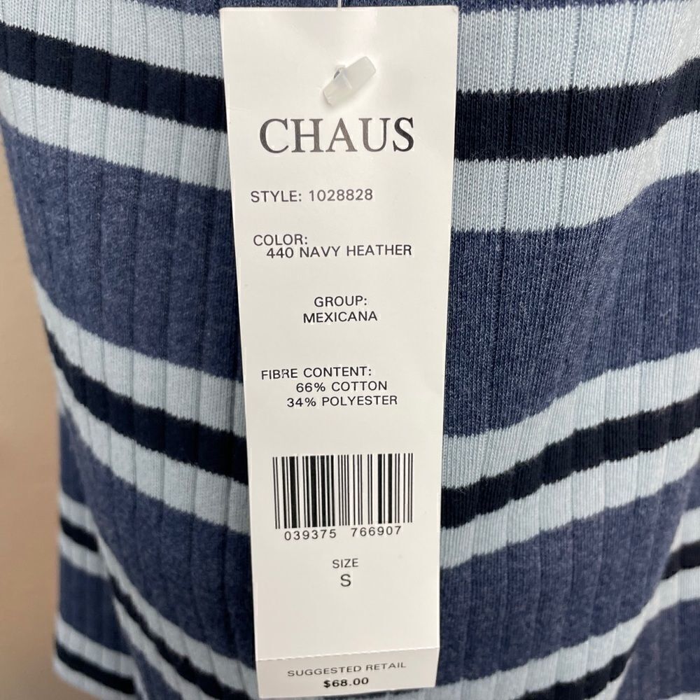 NWT Chaus Sport Long Quarter Zip Polo Top Size S - Picture 7 of 9